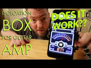 Isolation Cabinet Iso Box for Recording Amps