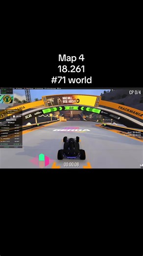 Trackmania Map 4 Review: 18.261 Time and Rankings