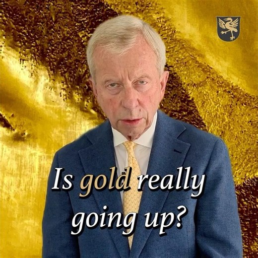 You’re not watching gold rise, you’re watching money decay! － Egon von Greyerz