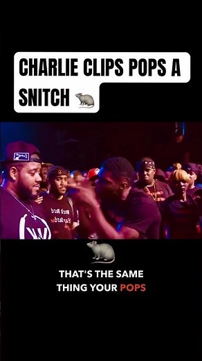 Loaded Lux SNAPPIN vs Charlie Clips #battlerap #video #algorithm #fyp #shorts #performance #urltv
