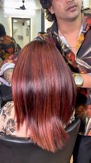 Hair transformation hair cut & hair colour and Protien treatment #viral #shortvideo #shorts #hair