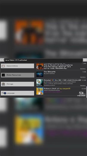 minecraft java and cursor addon