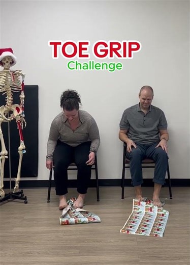 🎄 Toe Grip Challenge: Holiday Edition 🎄