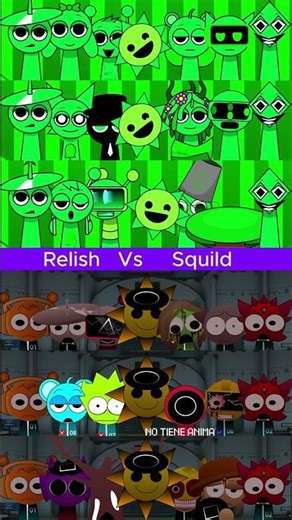 Incredibox Sprunki (Relish Vs Pyramixed Squild) - The Full Gameplay!