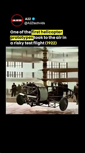 This is What Early Helicopters Looked Like! 1920s Engineering Trials