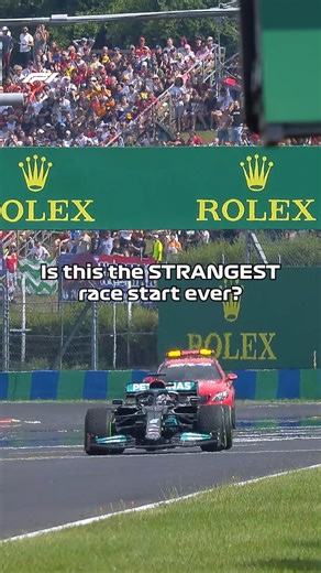 The weirdest race start ever? 😅 #F1 #Formula1 | F1