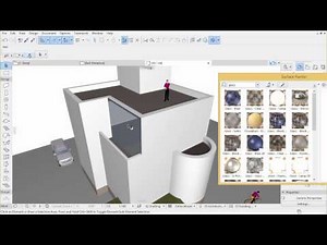 5 - Placing Objects, Applying Surfaces - ARCHICAD Training Series Vol. 2