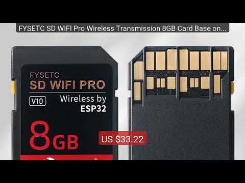 FYSETC SD WIFI Pro Wireless Transmission 8GB Card Base on E... — Top Pick 2026 | Unbeatable Price!