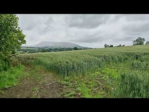 Beautiful British Countryside - Views of Pendle Hill from the Ribble Valley 🥾