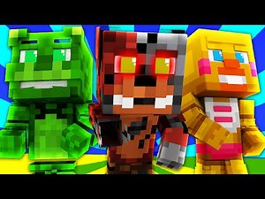 FNAF World - WITHERED FOXY! (Minecraft Roleplay) Night 6