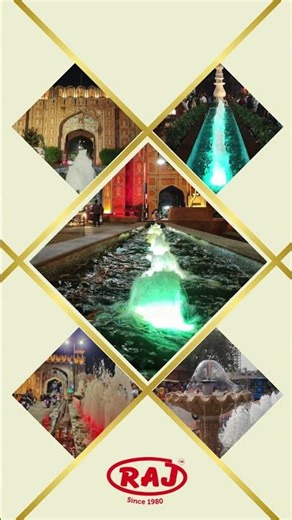 Magical Fountain Show ✨ | Raj Fountain & Lights Project