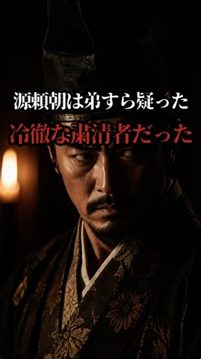 源頼朝は、弟すら疑った冷徹な粛清者だった【歴史の真実】