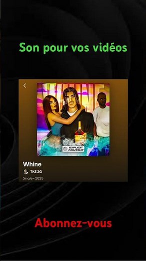 J’ai pris ta copine (Whine) #newmusic #music