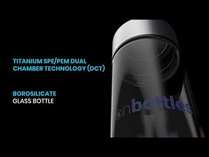 The #1 Hydrogen Generator Alkaline Water Bottle with SPE and PEM Technology
