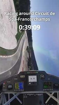 I Flew Spa-Francorchamps in an Extra 300! #aviation #fsx #msfs2020 #f1 #nascar #race #redbull