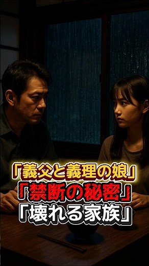 義父と義理の娘…雨の夜に生まれた禁断の秘密 | The Father-in-law and the Stepdaughter… A Forbidden Secret Born on a Rainy