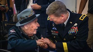 Papa Jake: TikTok star who fought from Normandy beaches to the Bulge dies aged 102