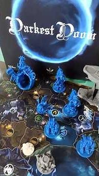 What's In The Box of Darkest Doom 2025 Reprint? Board Game Unboxing! #boardgameshorts