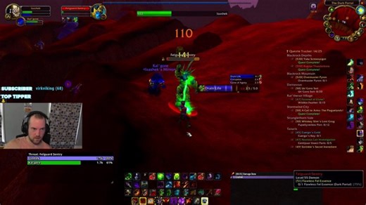 World of Warcraft Classic TBC | Leveling Warlock (49 )