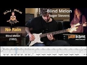 Blind Melon No Rain Guitar Solo With TAB