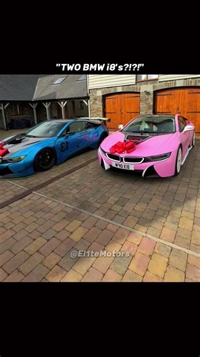 Two BMW i8's 💀