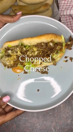 Classic chopped cheese recipe