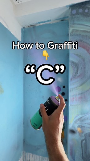 How to Draw Letter “C”👈 #howto #alphabet #tutorial #throwup #asmr #pov #process #comofazer #stepbystep #fyp #foryou #vaiprafycaramba