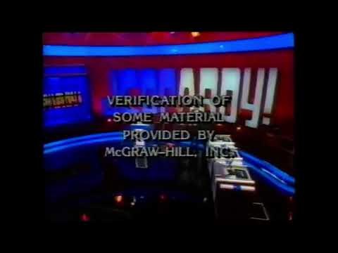 Jeopardy! Full Credit Roll (9/8/95)