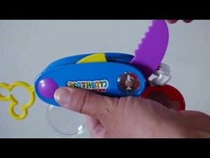 Mickey mouse survival tool set toy