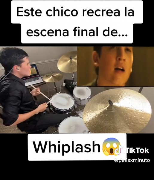 Recreando la escena final de #whiplash #netflix #cine #drama #movie