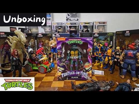 NECA TMNT Slash Turtles In Time Action Figure