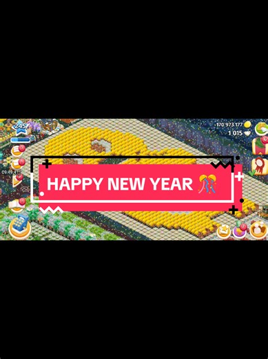 Celebrate New Year with Hay Day Fun