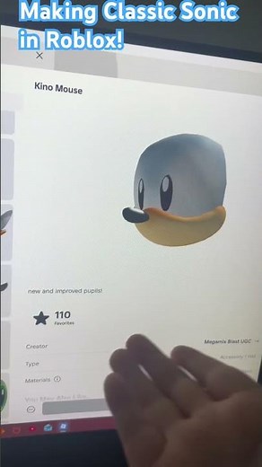 How to Make Classic Sonic in Roblox(R6 Tutorial)