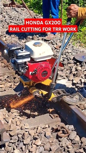 Honda GX200 Rail Cutting Machine
