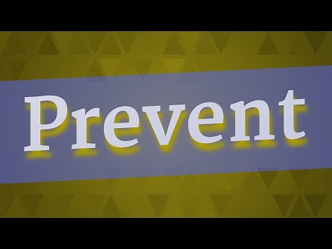 PREVENT pronunciation • How to pronounce PREVENT