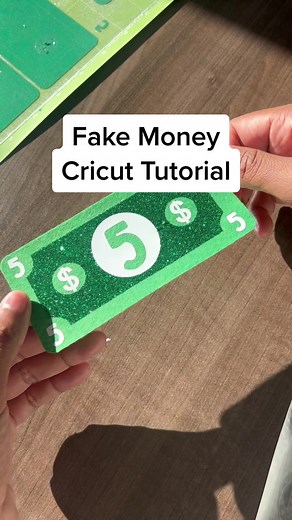 DIY Fake Money for Kids Using Cricut | Creative Play Ideas