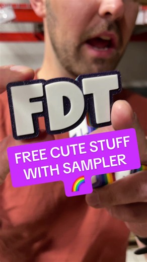 3D Printed Pride Toffee Gift With Six-Pack Sampler