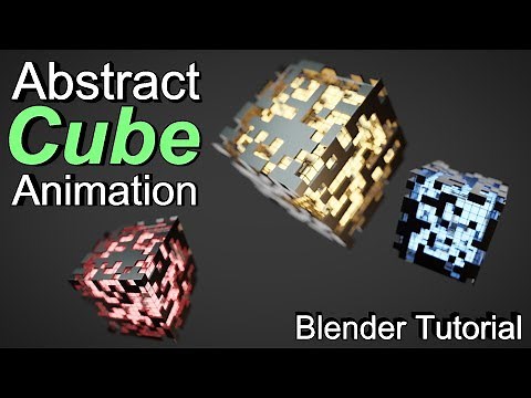 How to Make an Abstract Cube Animation in Blender