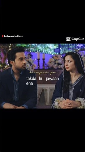 TAKDA HI JAWAN👀✨ #mzht #bilalabbaskhan #haniaamir #merizindagihaitu #newepisode #cuteedit