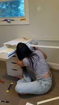 DIY IKEA Vanity Hack 🤍