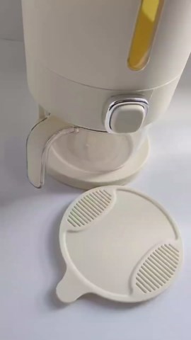 23 Lbs Cereal Container - Rice Dispenser with Measuring Cup, Rice Grain Storage Containers with Lid Moisture Proof, Large Rice Corn Soybean Bin Food Dispenser Bucket for Home Kitchen,White