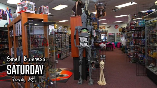Happy #SmallBusinessSaturday, Peoria! 🛍️ Today we celebrate the heart of our community — the local shops, restaurants, and entrepreneurs that make Peoria unique. Supporting small businesses means supporting neighbors, creativity, and the local economy. Featured businesses: Retro Exchange - 51st & Peoria Little Dragon Soaps - 91st & Peoria Bricks & Minifigs - 75th & Cactus Buried Treasures Crystals - 75th & Paradise Lane Share your favorite Peoria business in the comments! | City of Peoria, Ariz