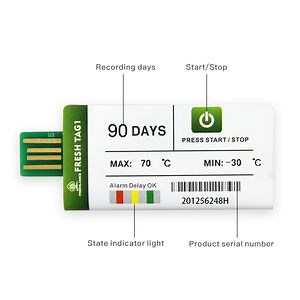 [Hot Item] Frostlog Single Use Temp Monitoring System Temperature Data Logger