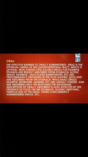 Part-I 👉 Pharmacokinetics Made Easy | ADME Explained in brief.#shorts