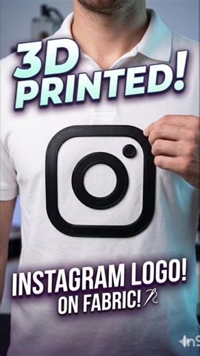 3D printing ON fabric? Game changer. 🤯 #3dprinting