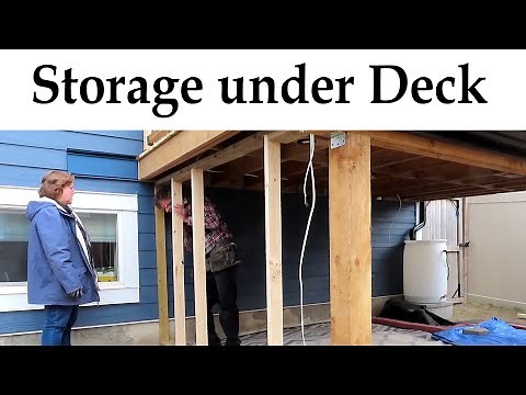 Under Deck Storage Solutions: Building a Functional Space from Scratch