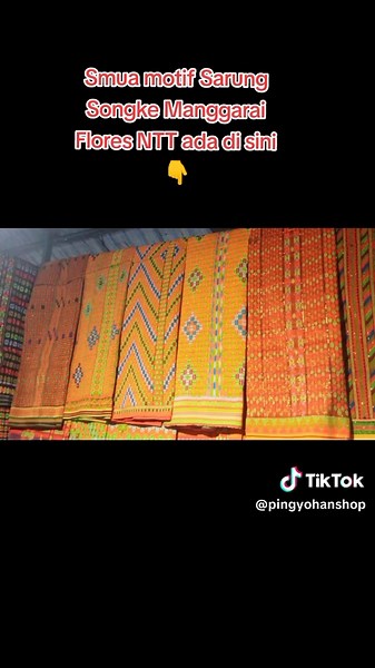 Sarung Songke Manggarai Flores NTT
