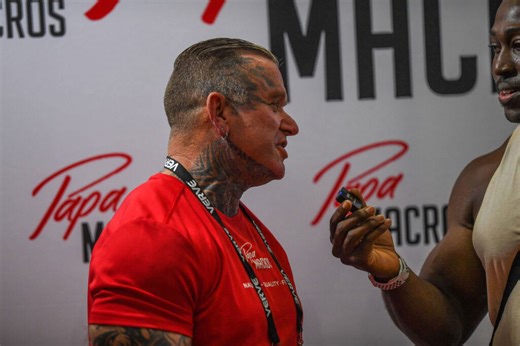 Lee Priest on how to get rid of body fat: "Eat clean food"