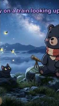 Weightless Drift #lofi #stargazing #ambient #lofibear