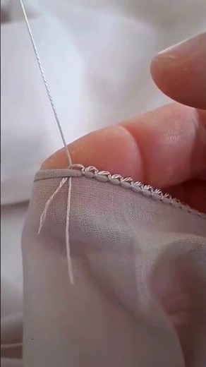 Cloth ring buckle edge locking skills